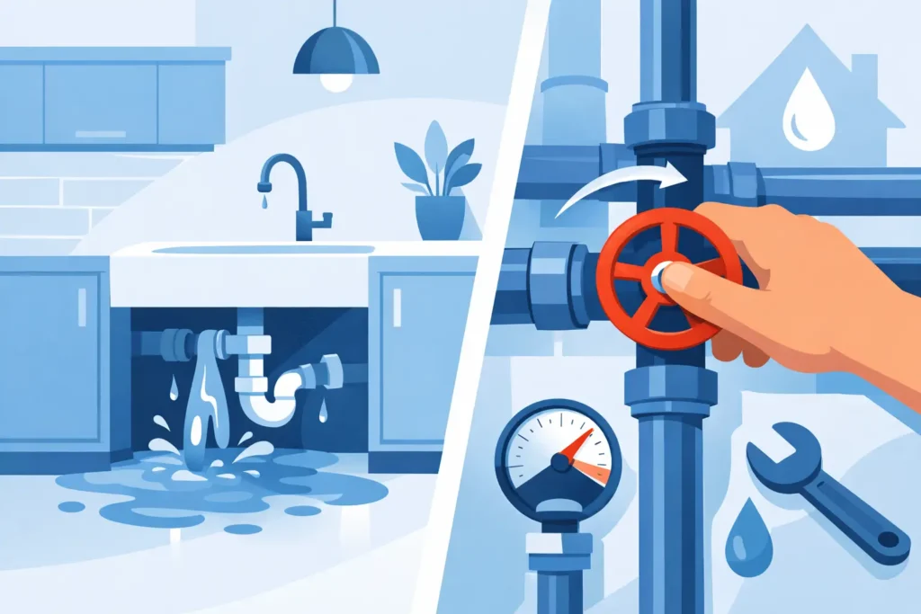 How to Shut Off Water During a Leak Fast