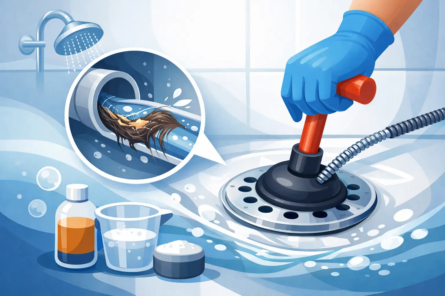 How to Unclog a Shower Drain Fast