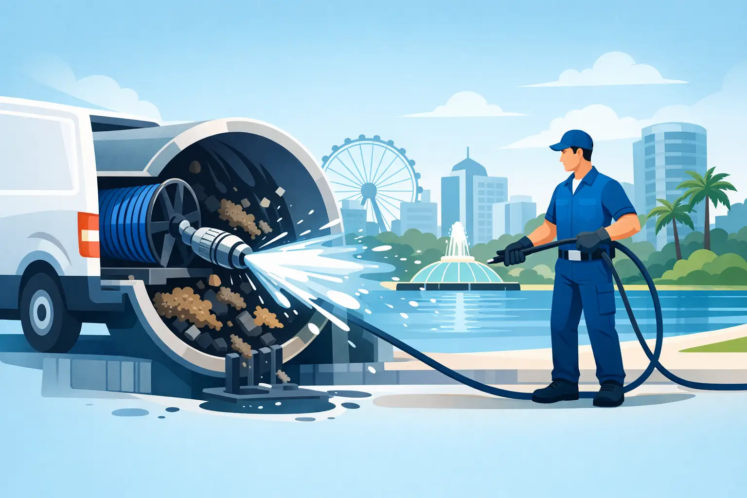 Orlando Hydro Jetting for Tough Drain Clogs