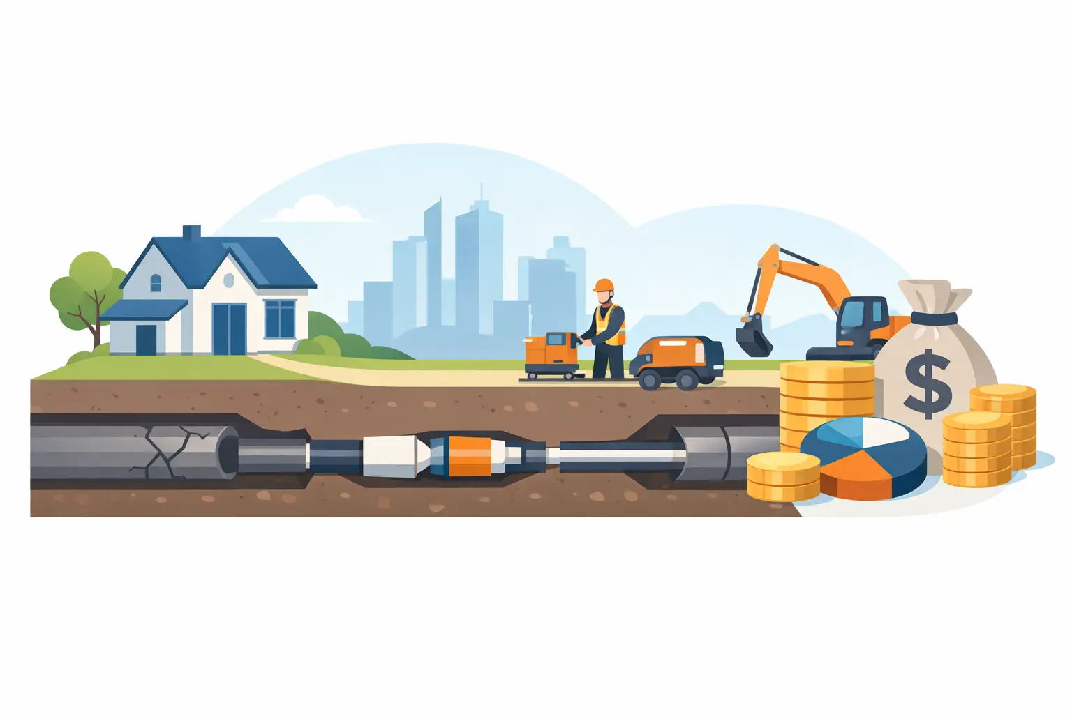 Trenchless Sewer Repair Cost Explained