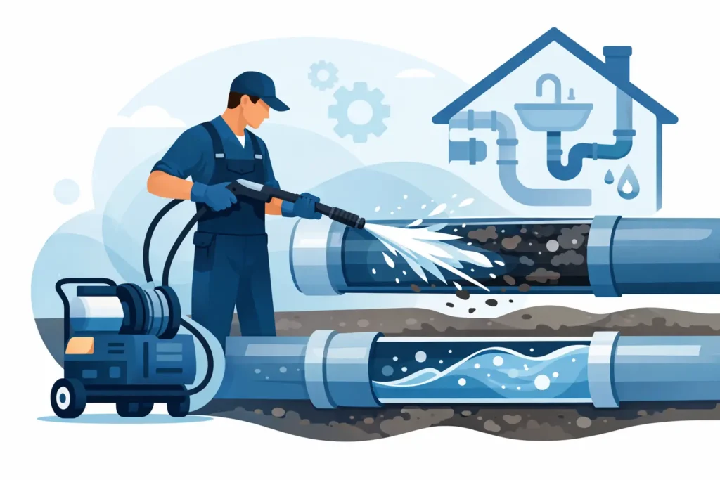 What Is Hydro Jetting Service?