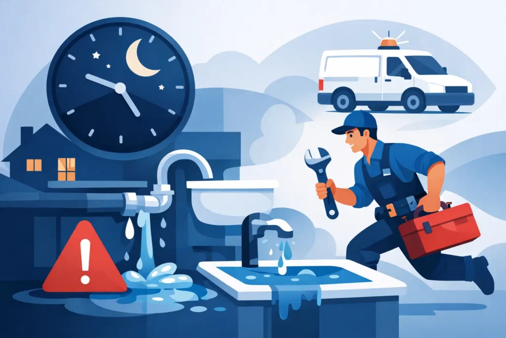 When to Call a 24 Hour Emergency Plumber