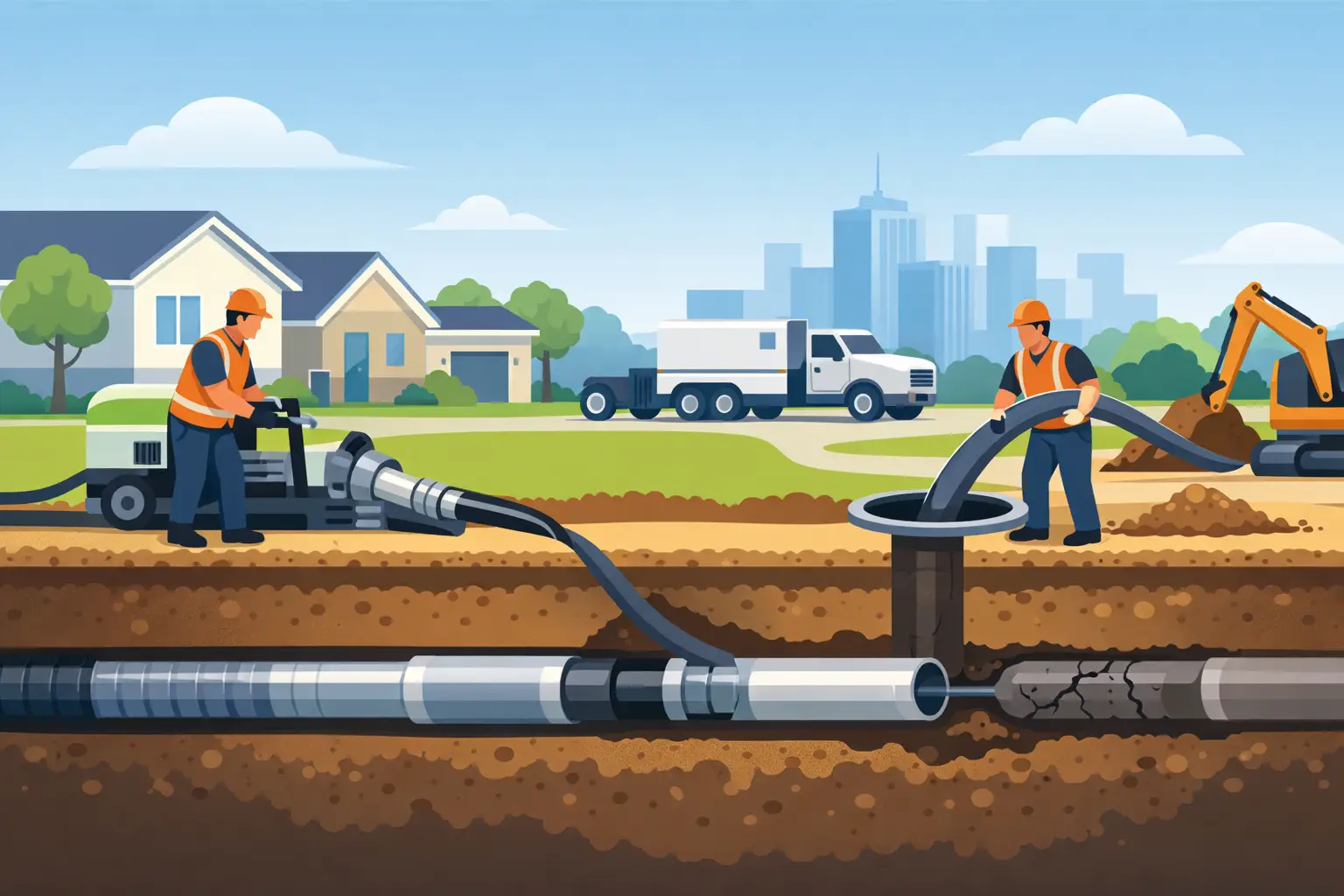 Guide to Trenchless Sewer Replacement