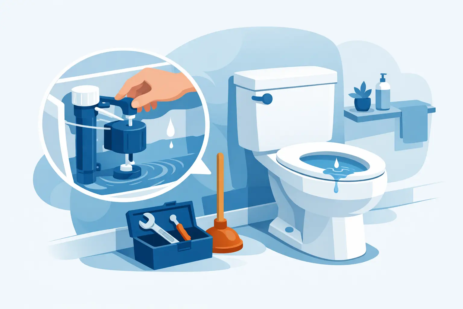 How to Stop Toilet Running for Good