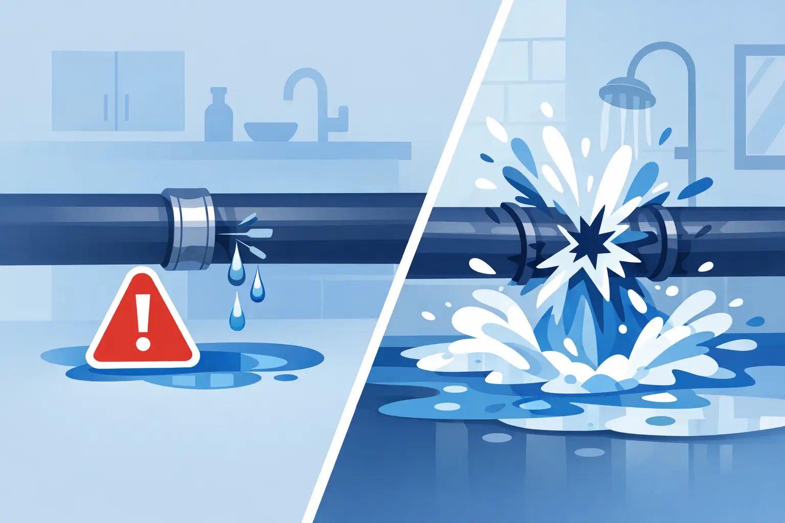 Can a Leaking Pipe Burst? Signs to Act On