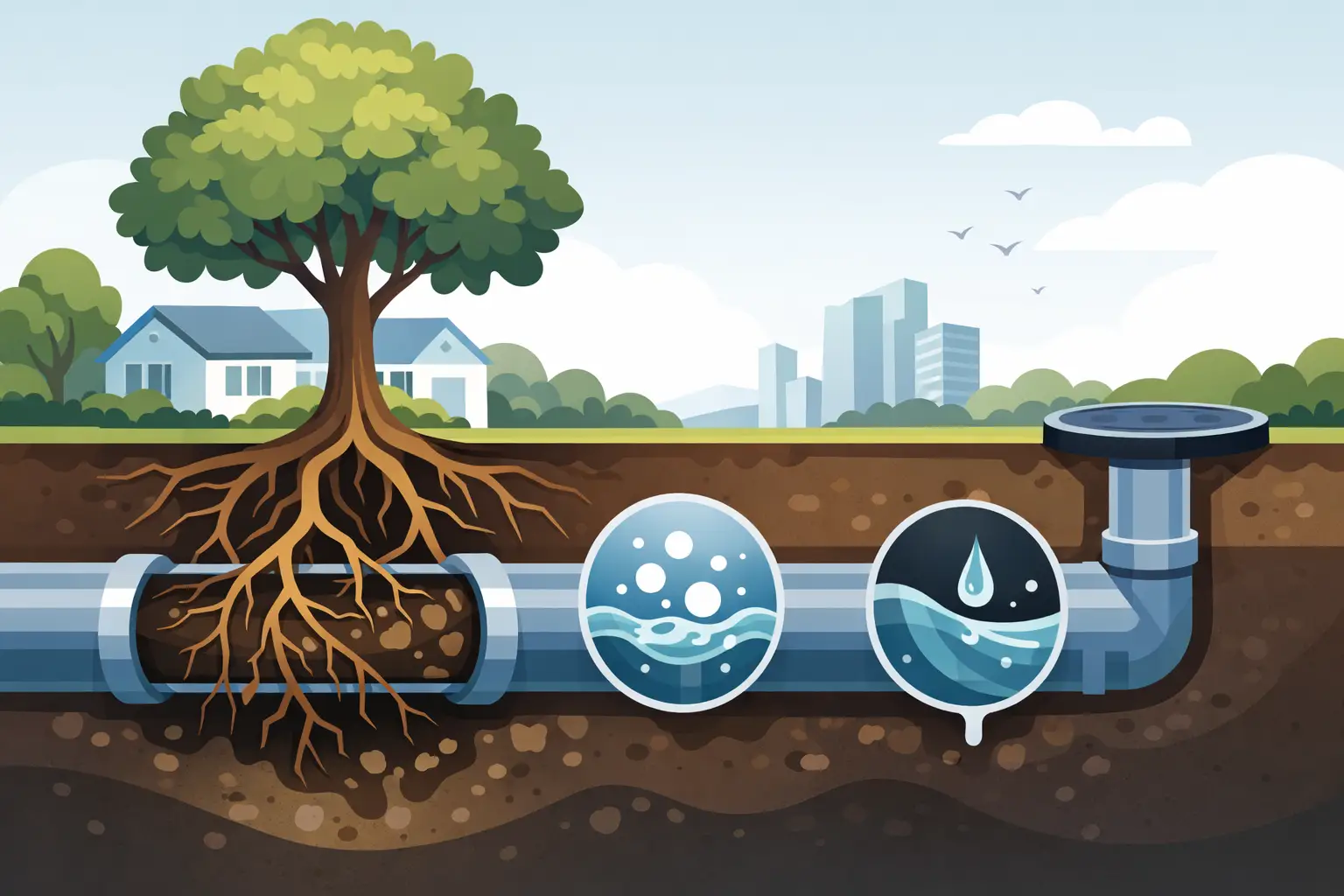 Can Tree Roots Clog Sewer Lines? Signs to Watch
